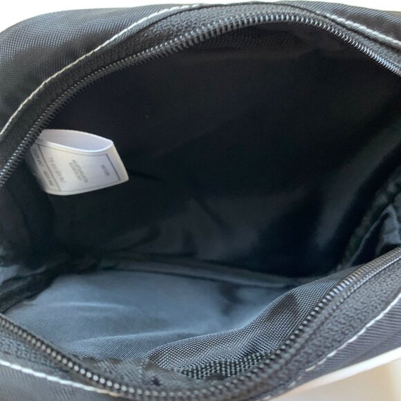 BNWT-Y2K Adidas Black Nylon Mini Bag - Picture 3 of 5